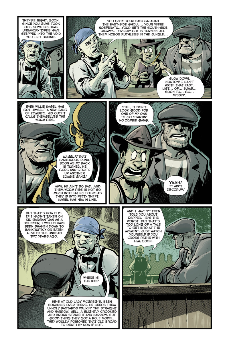 Illustration for article titled Your First Look Look Inside the Long-Awaited Return of The Goon